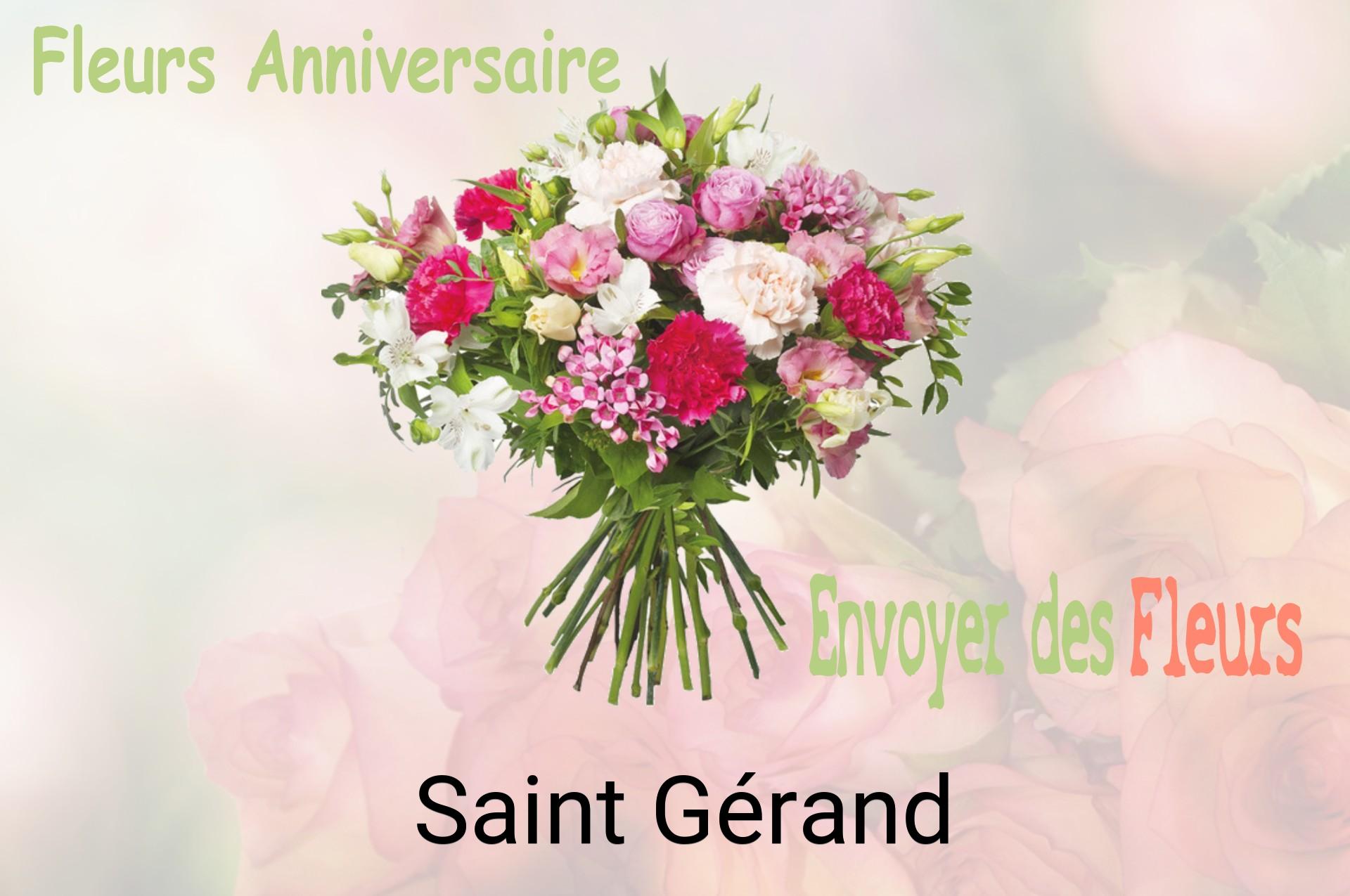 Bouquet de fleurs d’anniversaire livré à Saint-Gérand